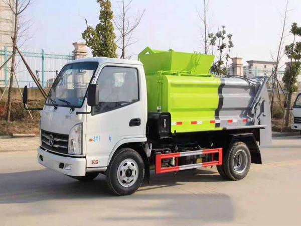 國六凱馬藍牌4方餐廚垃圾車