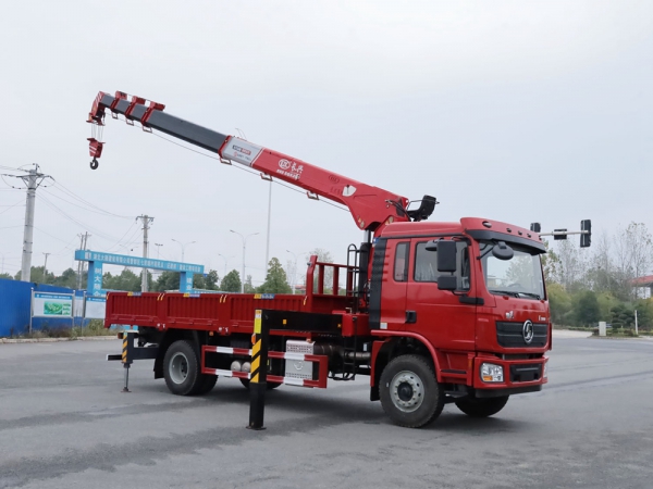陜汽德龍L3000至尊8噸直臂隨車(chē)吊
