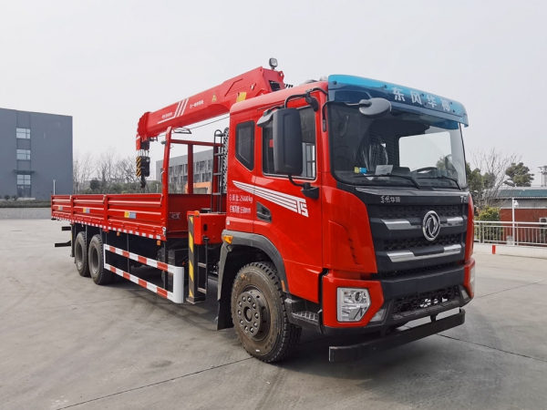 東風(fēng)華神T5后雙橋12噸直臂隨車吊