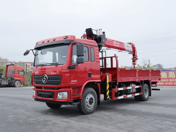 陜汽德龍L3000至尊8噸直臂隨車(chē)吊