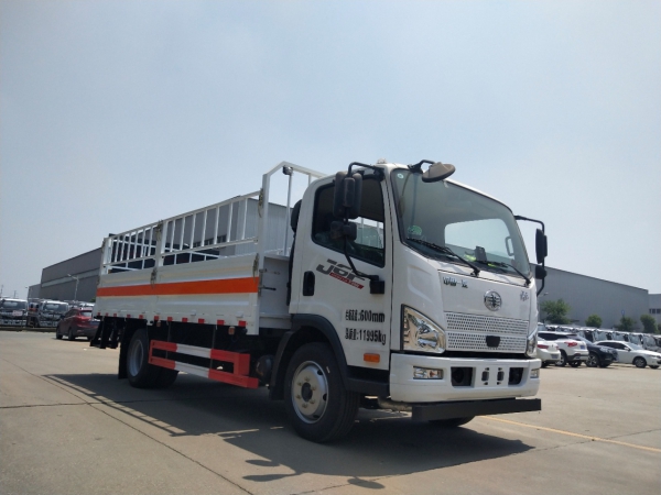 解放J6F虎VH氣瓶運輸車（黃牌)